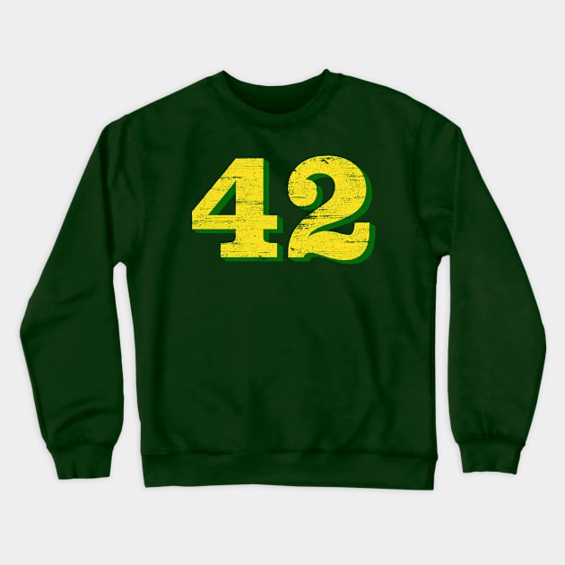 42 Crewneck Sweatshirt by Stupiditee